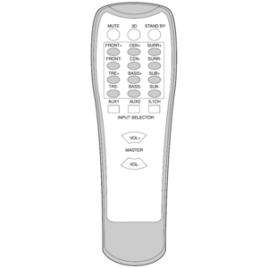 Пульт Vitek VT-4021 для аудиосистемы Vitek