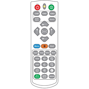 Пульт Viewsonic PG603W, PG603X (VS16977/ VS16) для проектора Viewsonic