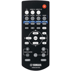 Пульт Yamaha FSR40 WV19700 (YRS-700) для саундбара Yamaha