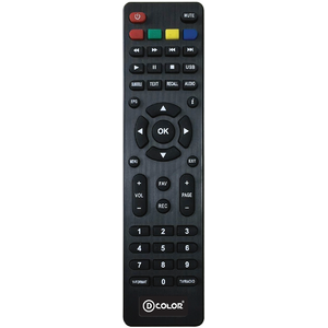 Пульт D-Color DC1502HD (VAR1 - b04F) для DVB-T2 ресивера