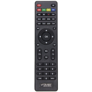 Пульт DiVisat DVS HD-600T2 (VAR2) для DVB-T2 ресивера
