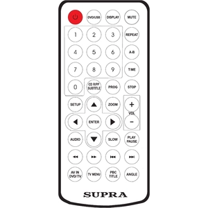 Пульт Supra SDTV-713UT для DVD плеера Supra