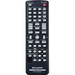 Пульт Sharp RRMCGA279AWSA (DK-KP95PH) для музыкального центра Sharp