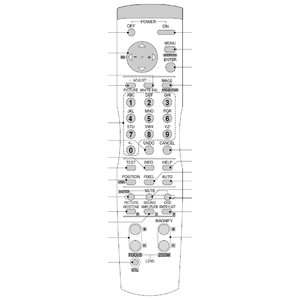 Пульт NEC 079646633 (GT5000) для проектора NEC