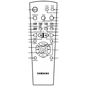 Пульт Samsung AH59-00134x для музыкального центра Samsung