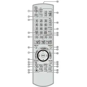 Пульт Panasonic EUR7659YR0 для DVD-рекордера Panasonic