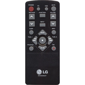 Пульт LG AKB36086227 (SB74, LPC53) для музыкального центра LG