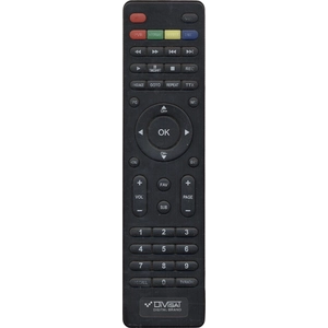 Пульт DiVisat DVS-HD100 T2 для DVB-T2 ресивера