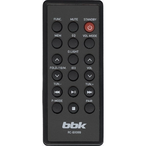 Пульт BBK RC-BX999 для музыкального центра BBK