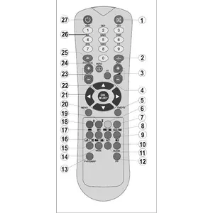 Пульт Vestel RC47B-07C LCD TV 19850 RC1055 для телевизора Vestel