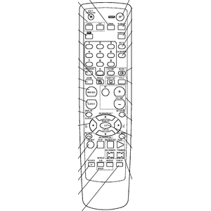 Пульт LG 6710RCAM24B для DVD+VCR LG