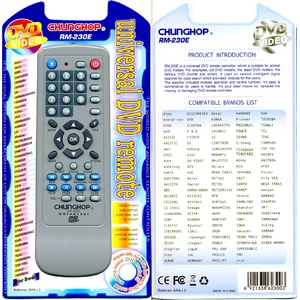 Универсальный пульт Lotos DVD RM-230E URC