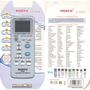 Универсальный пульт Huayu K-93E