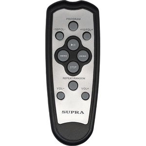 Пульт Supra SR-CD117, SR-CD125U для музыкального центра Supra