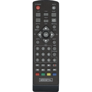 Пульт Godigital DVB-T2 1306 VAR2 для DVB-T2 ресивера