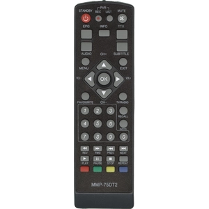 Пульт Huayu MMP-75DT2 ic (Вариант 2) для DVB-T2 ресивера