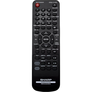 Пульт Sharp RRMCGA263AWSA (XL-HF301PH) для музыкального центра Sharp