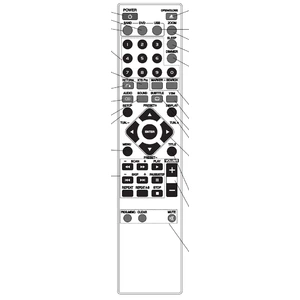 Пульт LG AKB33508301 (LH-T2020X) для DVD плеера LG