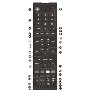 Пульт NESONS 15R550T2 для телевизора NESONS