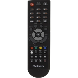 Пульт Rolsen RDB-405 DVB-C для DVB-T2 ресивера