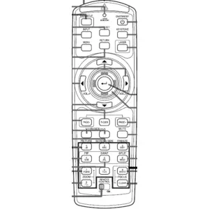 Пульт Toshiba CT-90227 для проектора Toshiba