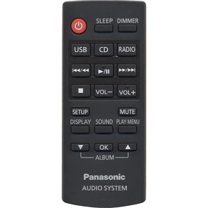 Пульт Panasonic N2QAYC000060 (N2QAYC000080) для музыкального центра Panasonic