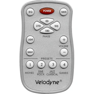 Пульт VELODYNE SC-8, SC-10, SC-12, SC-15 для сабвуфера VELODYNE