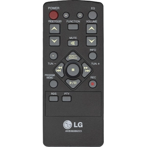 Пульт LG AKB36086223 для музыкального центра LG