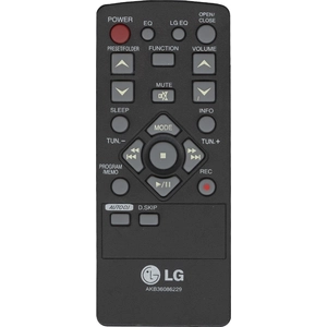 Пульт LG AKB36086229 для музыкального центра LG