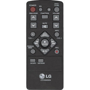 Пульт LG COV30805504 для музыкального центра LG