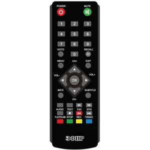 Пульт Эфир GI-777, HD-501RU, Т34 для DVB-T2 ресивера