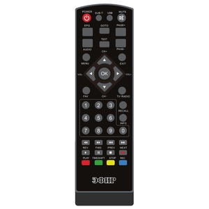 Пульт Эфир HD-515, HD-600RU для DVB-T2 ресивера