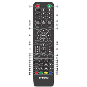 Пульт Shivaki STV-32LED42S оригинальный
