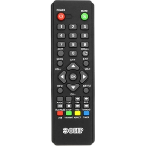 Пульт Эфир HD-505 для DVB-T2 ресивера