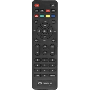 Пульт ORIEL ПДУ-6 (VER.6) для DVB-T2 ресивера