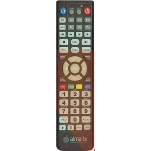 Пульт ALMA TV ver.4 оригинальный