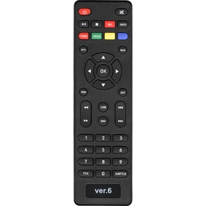 Пульт Huayu ПДУ-6(VER.6) для DVB-T2 ресивера