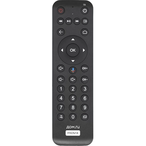 Пульт ДОМ.RU XYX3102, Movix Pro Voice для ресивера
