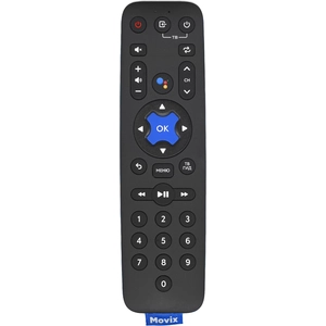 Пульт ДОМ.RU MVR02C, Movix Pro Voice для ресивера