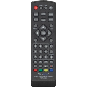 Пульт ClickPdu для приставок DVB-T2+2 ! для DVB-T2 ресивера