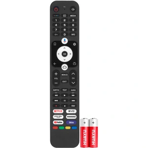 Пульт Huayu HTR-U32R с голосовой функцией и батарейками в комплекте для телевизора Haier, Candy