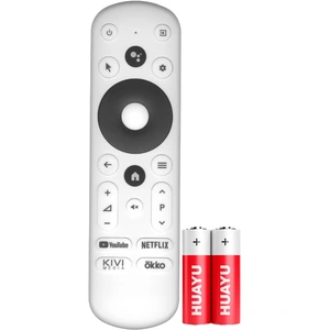 Пульт Huayu RC60 с голосовой функцией и батарейками в комплекте для телевизора KIVI
