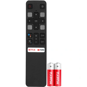 Пульт Huayu RC802V FNR1 голосовая функция и батарейками в комплекте для телевизора TCL, iFFALCON