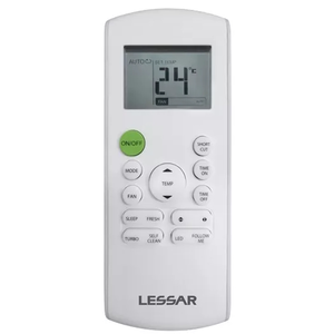 Пульт Lessar LS-HE07KRE2A/LU-HE07KRE2A оригинальный