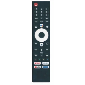 Пульт Huayu SW-V7 (HS-8C Voice3) с голосовой функцией и батарейками в комплекте для телевизора Artel, Skyworth, VESTA, YASIN, Harper, Digma, BRON