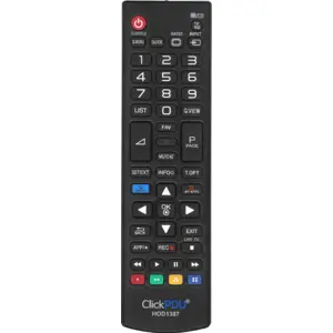 Универсальный пульт ClickPdu для LG HOD1387