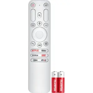 Пульт Huayu WR23GA,AKB76044413 с голосовой функцией и батарейками в комплекте для телевизора Hyundai, DEXP