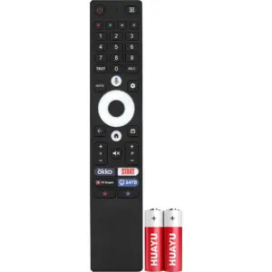 Пульт Huayu AKI-V1 TA32BH500 с голосовой функцией и батарейками в комплекте для телевизора Akai, TopDevice